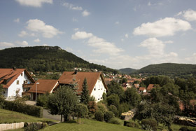 Blick aufs Dorf