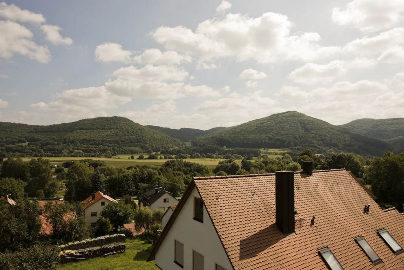 Blick in die Landschaft der Fränkischen Schweiz